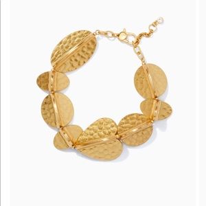Kate Spade- Metal petal bracelet.
